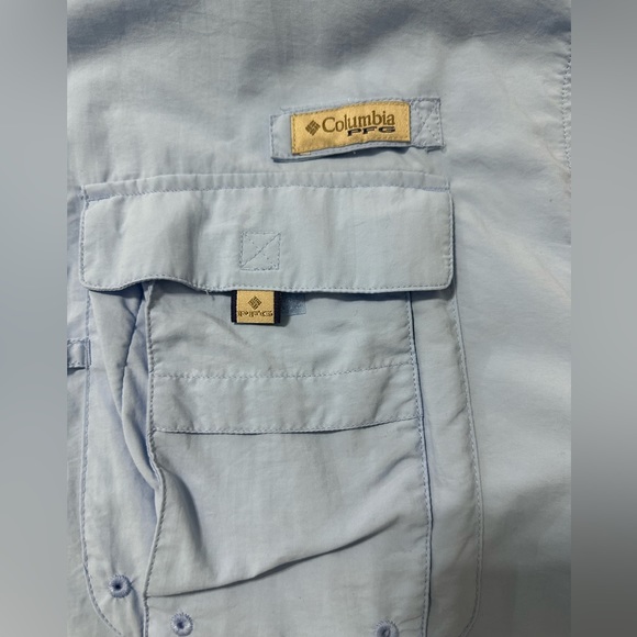 XXL Baby Blue Columbia PFG - Picture 2 of 3